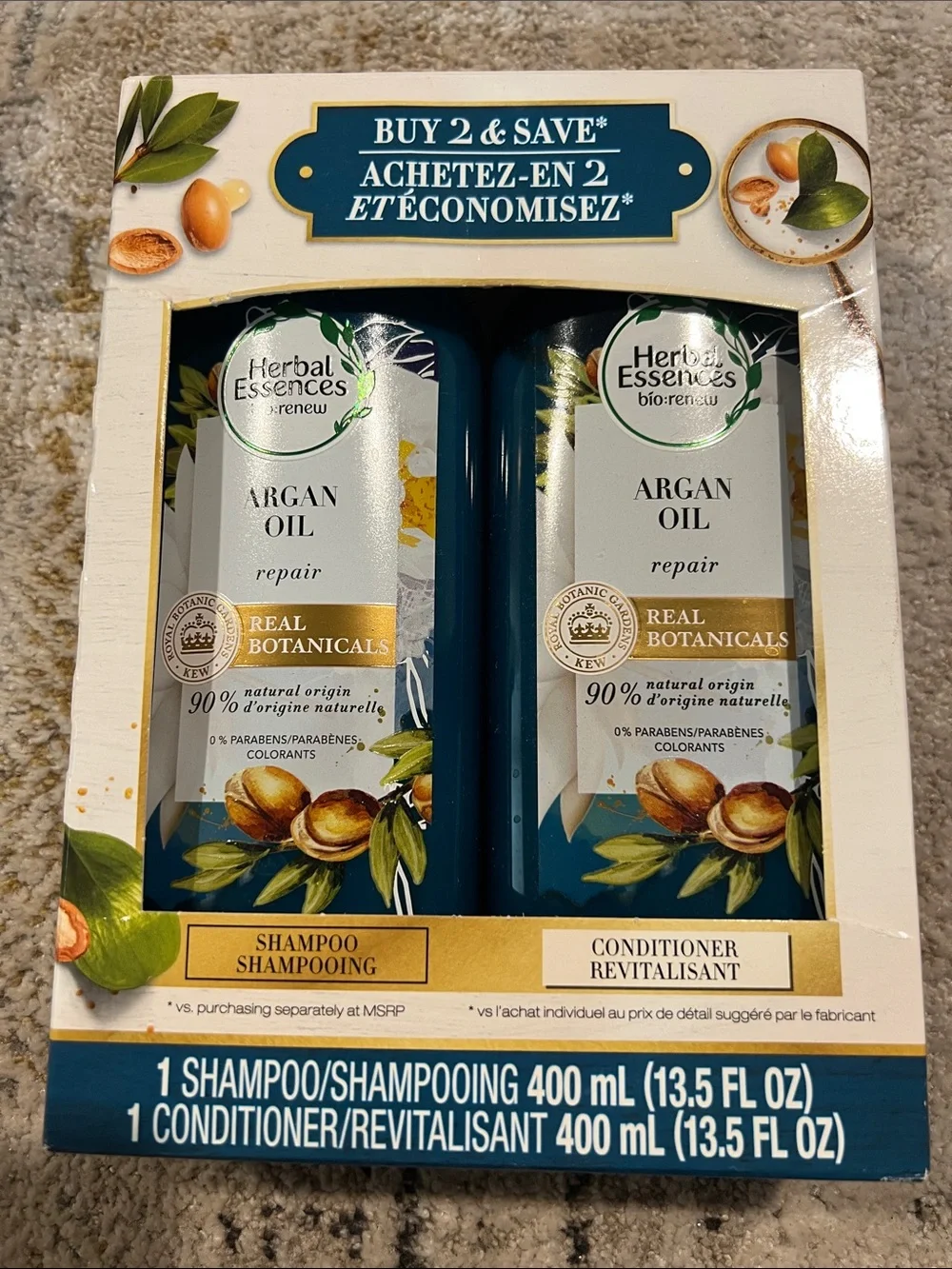 Argan Oil Repair Shampoo & Conditioner Set - z31